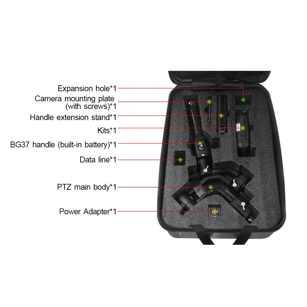 Новинка 2018 г. водонепроницаемый рюкзак DJI Ronin S|Сумки для дрона| |