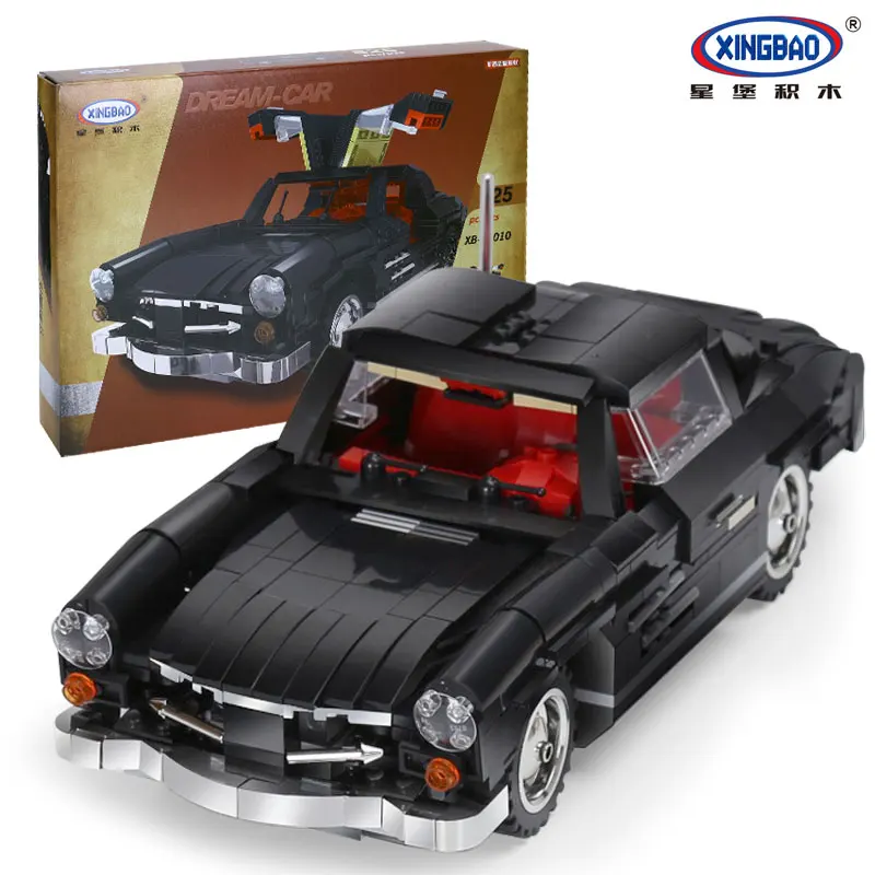 

XingBao 03010 825Pcs Creative MOC Technic Series The Photpong Car Set Children Education Building Blocks Bricks Toys Model Gift