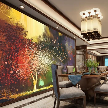 

Bird Wallpaper Mystical Fantasy Flying Birds Trees Bedroom Wall Decor Wallpaper Design for Wall Wall Art Ideas for Bedroom Study