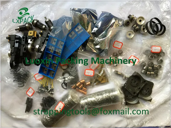 Acme Columbia Fromm Gerrard MIP Orgapack Polychem Rapz Samuel Signode SRP Teknika Titan Uline Ybico JK Generica MGB Centaur Greiner ITATOOLS Kihlberg Kippes ZRTool Poly Steel Strap Banding Tools bander spare par (172)