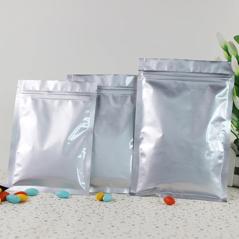 13x18 см Алюминиевая фольга мешок пакет из майлара вакуумные пакеты для продуктов питания хранения алюминиевые плоские мешки