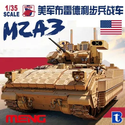 MENG MODEL 1/35 scale plastic model kit # SS 004 1/35 U.S. Army M2A3