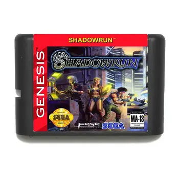 

Shadow Run NTSC-USA MD 16 bit Game Card For Sega Mega Drive For Genesis