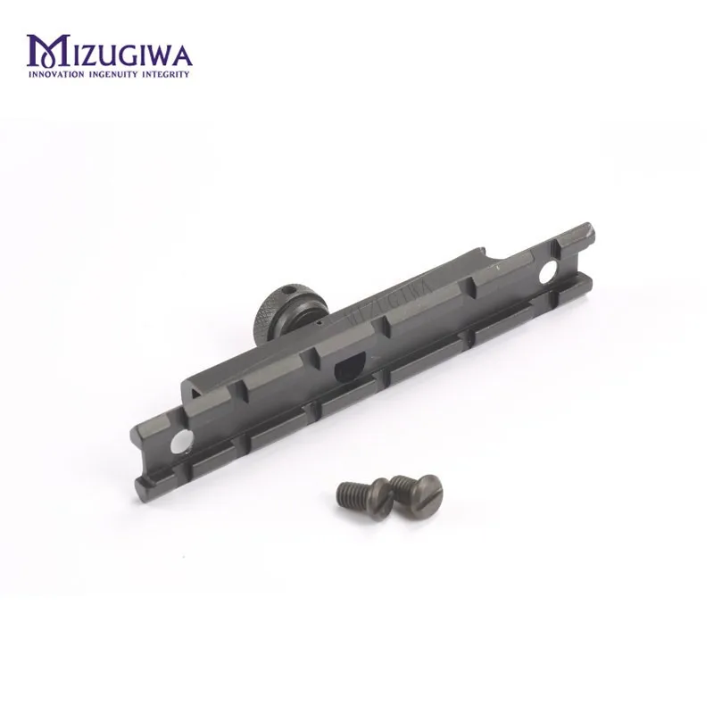التكتيكية AR15 M4 M16 تحمل مقبض نطاق جبل ويفر 20 مللي متر Picatinny السكك الحديدية قاعدة 12 فتحات Flat Top بندقية مسدس الادسنس الصيد
