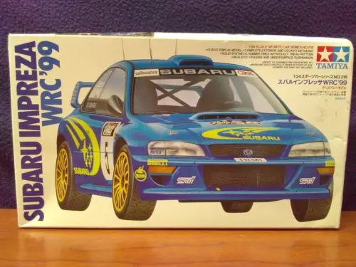 NIOB tiiya #24218 IMPREZA [WRX] WRC ྟ 1/24 Масштаб Модель rc игрушка Subarur Impreza on road kit|Детали и