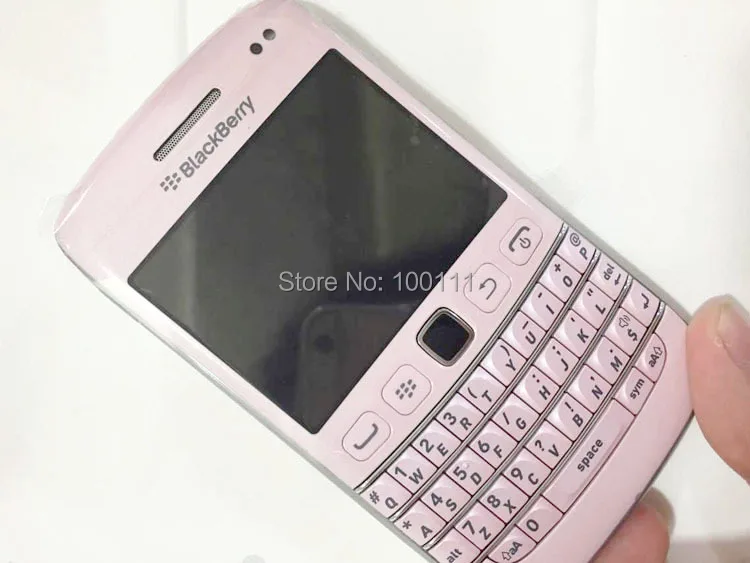 Мобильный телефон Blackberry Bold 9790 с сенсорным экраном QWERTY клавиатура одна sim розовый цвет