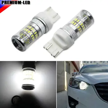 

2pcs Xenon White 48-SMD SRCK 7440 7441 7443 7444 T20 LED Bulbs For Turn Signal Lights, Daytime Running Lights, Reverse Lights