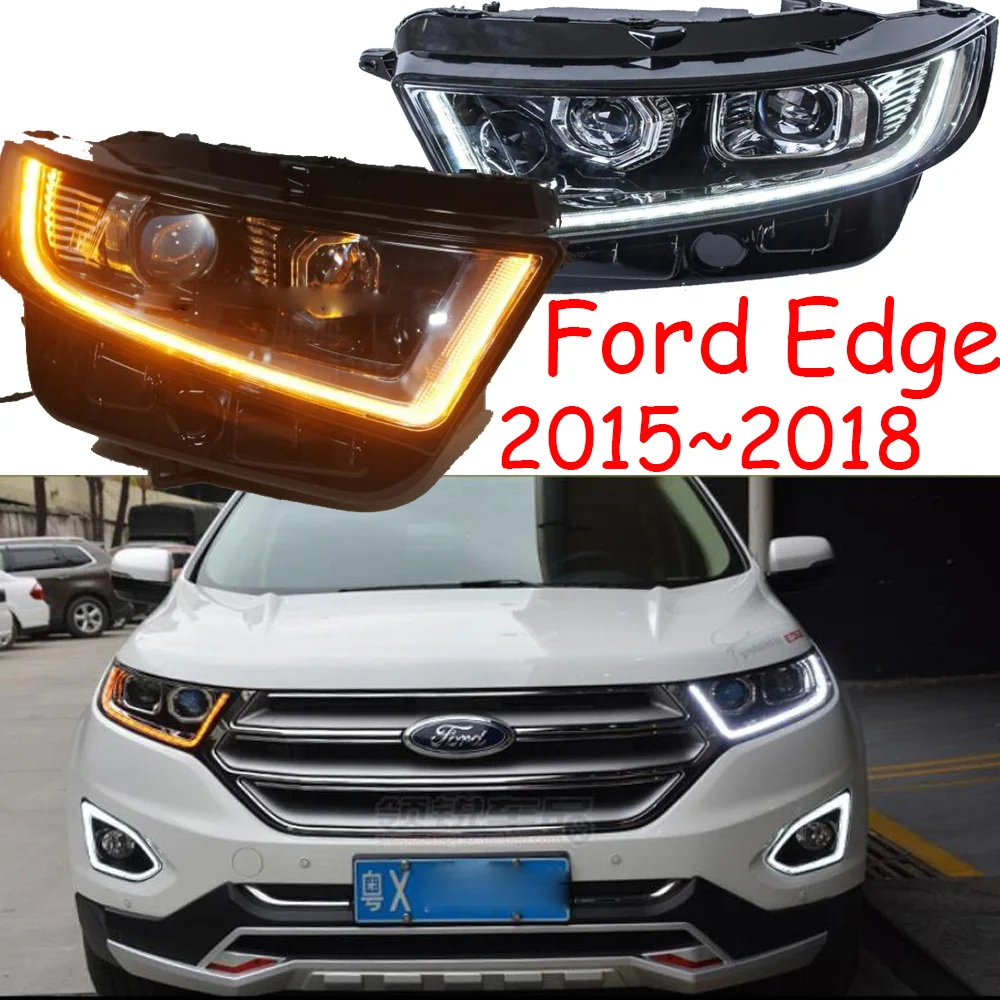 

dynamic Video display Car Styling For Edge headlight 2015 2016 2017 2018 Edge led head light Escape Head Lamp drl