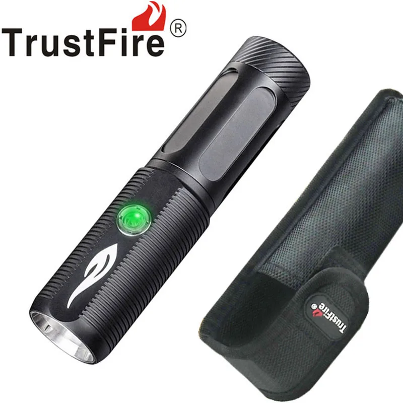 TrustFire A10 USB 2 0 фонарик * L2 26650 фонарь 1200LM светодиодный порт как внешний аккумулятор с