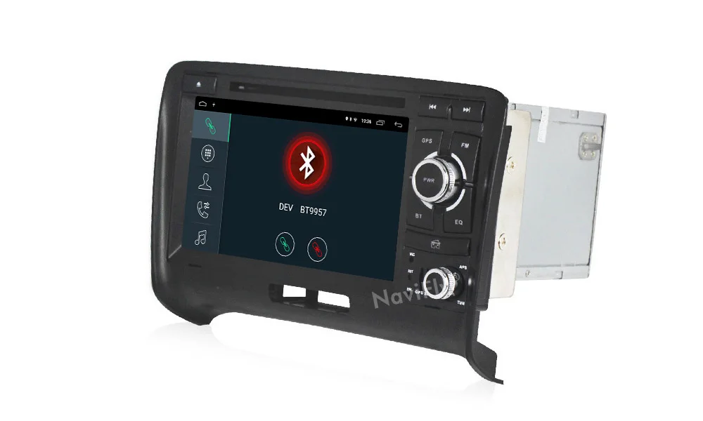 Excellent Navifly! 2din Android 9.1 Car dvd radio Multimedia Player GPS Navigation for Audi TT MK2 8J 2006 2007 2008 2009 2010 2011 2012 20