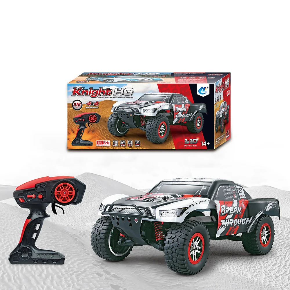 

1:10 Shockproof 3000mAh 7.4V RC Cars 2.4G Remote Control High Speed RC Off-road Car with Transmitter Children Outdoor Toy Gifts