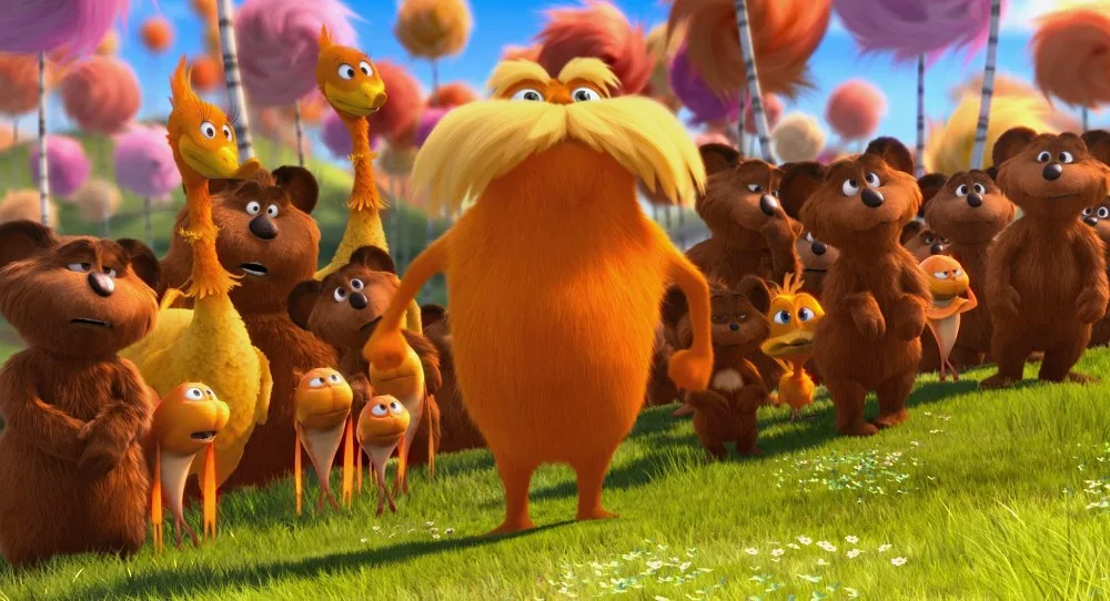 teddy bear from the lorax