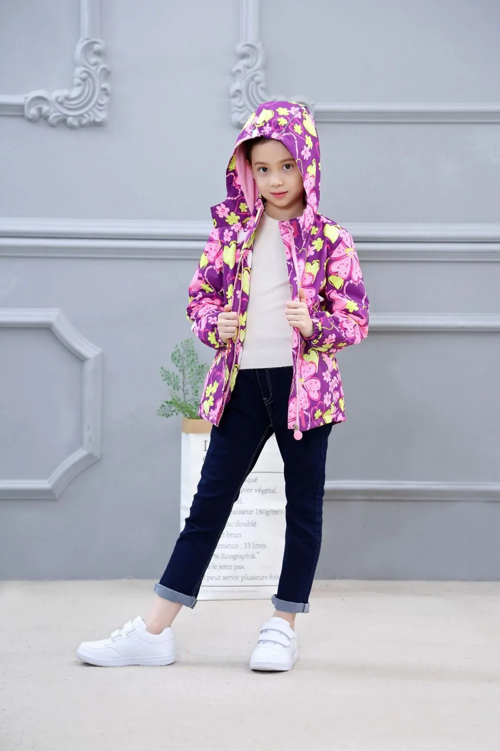 Água à Prova de Vento Quentes de lã à Prova d' Polar para 3-12t Crianças Outerwear Bebê Meninas Jaquetas Cabolsa Outono Inverno Primavera 2 À prova d' água À Prova de