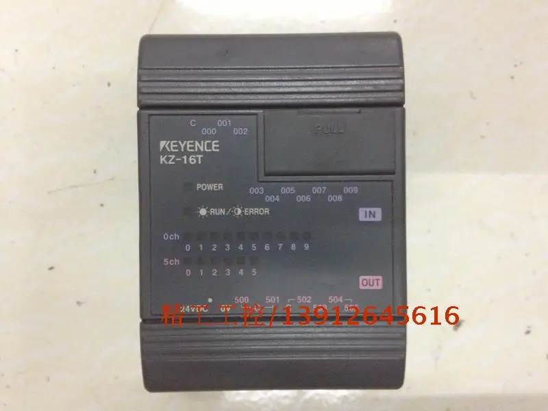 

[SA] Positive! Kean KEYENCE original second-hand 95 new KZ-16T PLC transistor output spot