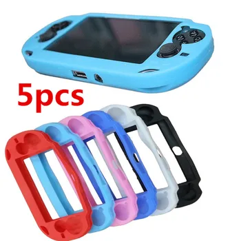 

5pcs/lot Soft Silicone Skin Protector Guard Cover Protective Case Protect Shell For PSV 1000 PSVita PSV1000 Console