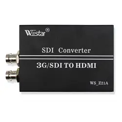 Wiistar 3g SDI в HDMI и sdi конвертер коробка 1080 p для HDTV монитор HD-SDI к HDMI конвертер Бесплатная доставка