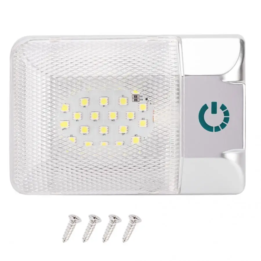 24 LED Boat RV Roof Dome Light With Touch Adjustable Switch White Lamp Ceiling Lighting Car Accessories | Автомобили и мотоциклы