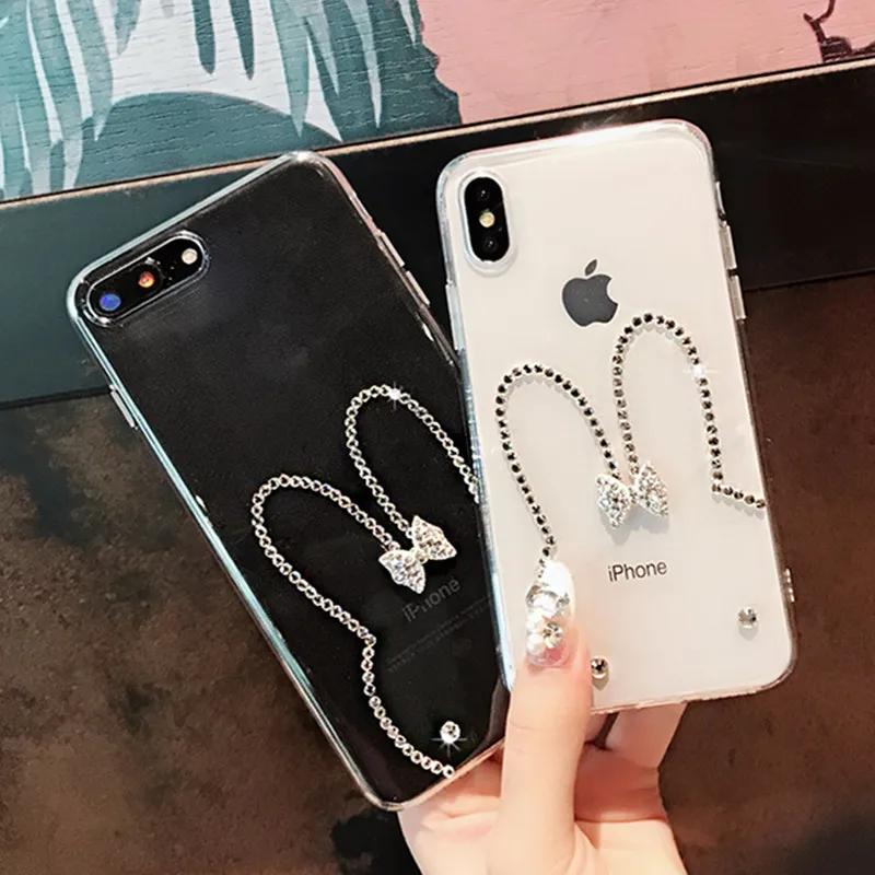 Блестящий 3D чехол сделай сам для телефона Iphone 12 mini 11 Pro Max XS XR X 6 6s plus 7 8 SE