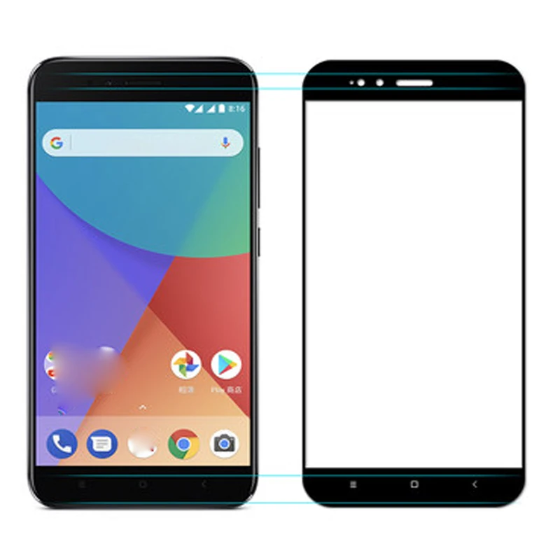 2 шт. пленка для всего тела закаленное стекло Xiaomi Mi A1 MiA1 Стекло 9H Защитное экрана A 1