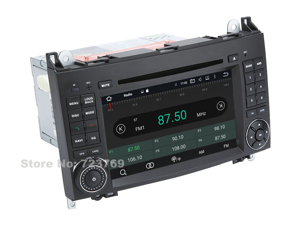 Top Android 6.0 System Car DVD Player GPS Navigation Stereo Media Auto Radio for Mercedes-Benz A Class W169 Viano Vito Sprinter W906 23