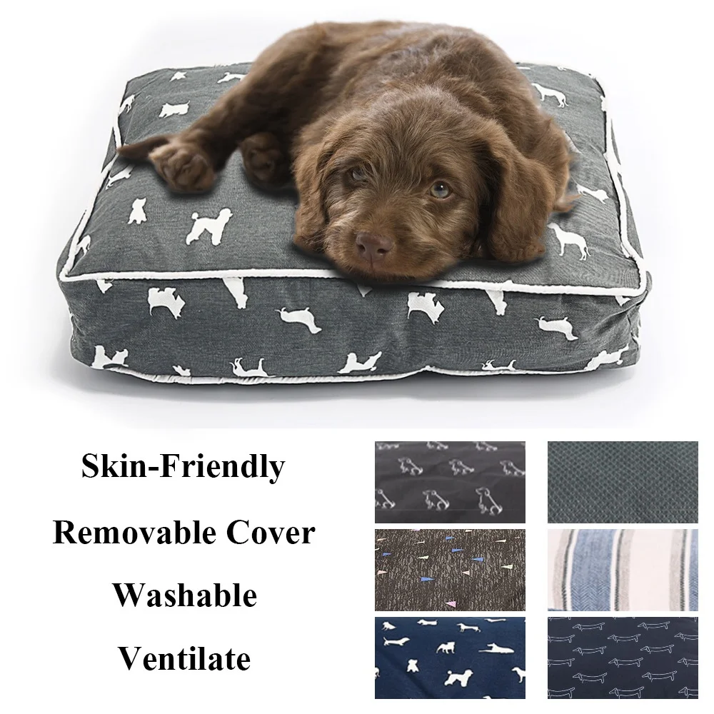 Pet Products Dog Bed Bench Dog Beds Mats For Small Medium Large Dogs Puppy Bed Cat Pet Kennel Lounger Dog Bed Sofa House For Cat (79)