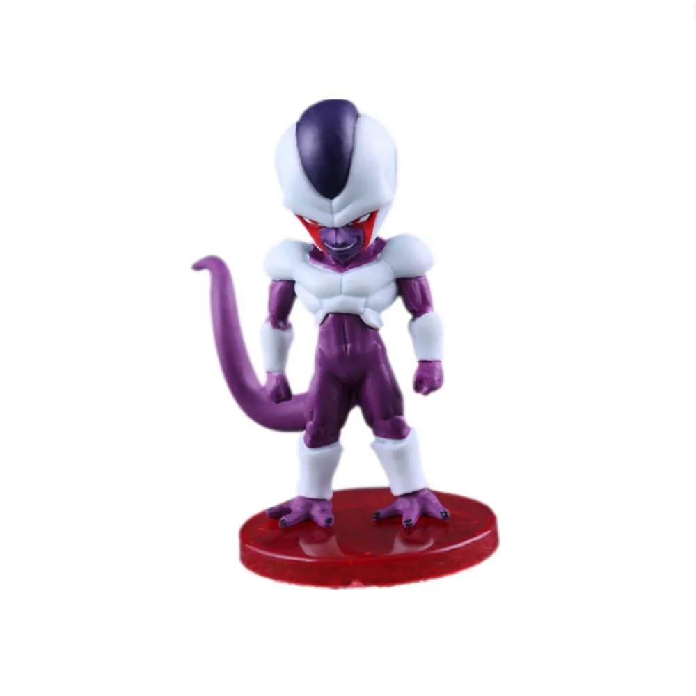 1 шт. Dragon Ball Z Frieza семейная фигурка Золотой Frieza King форма холодной борьбы ПВХ модель злодей ролевая Аниме Коллекция детская игрушка