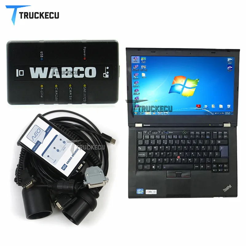 

for KNORR-BREMSE KNORR UDIF diagnostic interface+WABCO DIAGNOSTIC KIT+T420 laptop full set KNORR BREMSE wabco Diagnostic kit