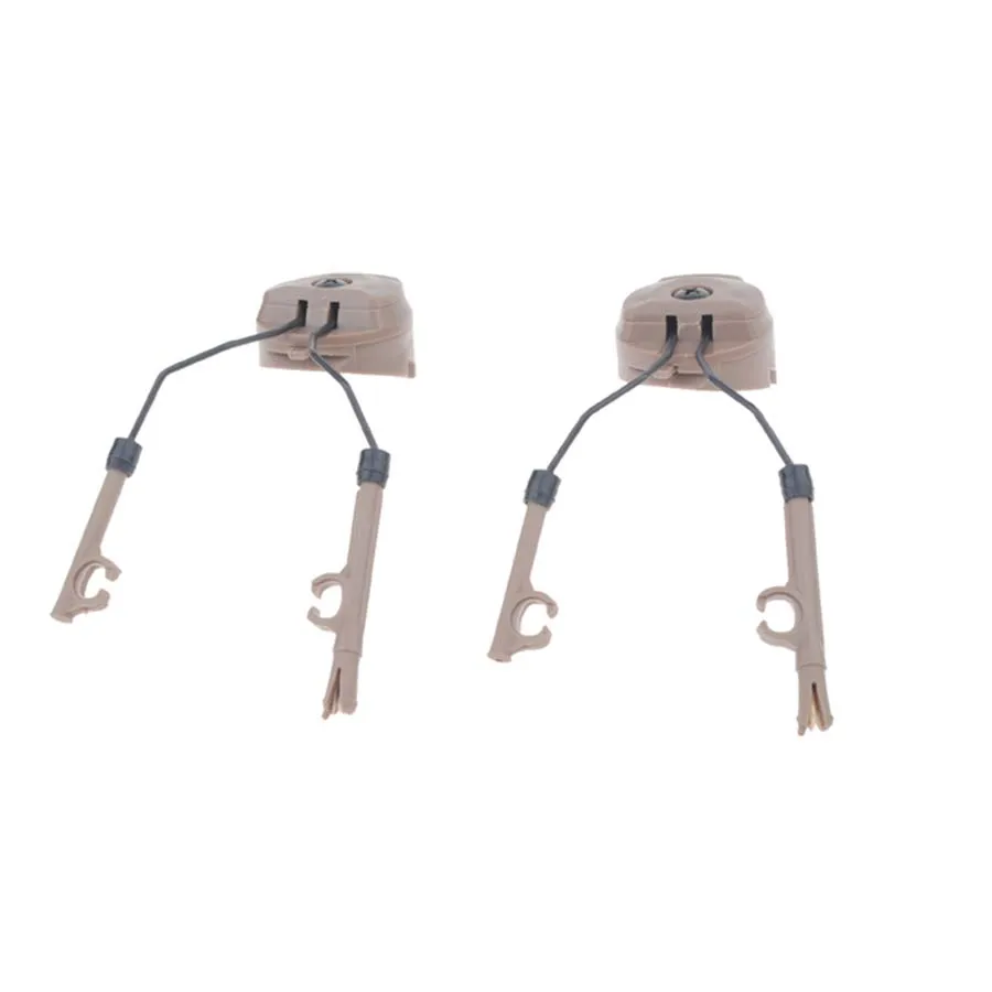 Adaptador para c1 Capacete Rápido Acessórios Conjunto Adaptador Ferroviário Peltor Comtac Headset-core Arc Rail c2 c4 Bd5672 Ops 19 Fones de Ouvido tático & Acessórios