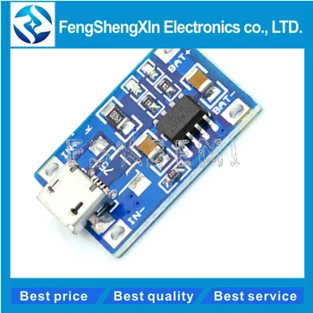 

5pcs/lot Micro USB 5V 1A 18650 TP4056 Lithium Battery Charger Module Charging Board With Protection Dual Functions 1A Li-ion