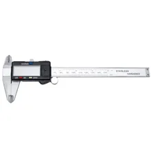 6 150mm Digital Electronic Vernier Caliper Micrometer Gauge Widescreen Carbon Steel Vernier Calipers shan depth calipers 0 300mm 0 05mm with hook vernier calipers metric gauge micrometer measure tools
