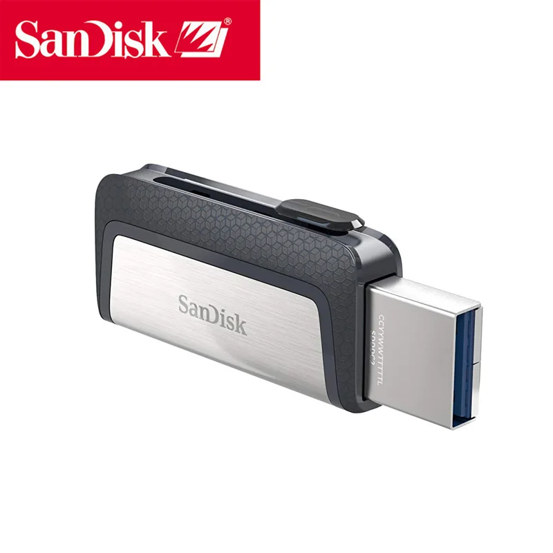 Sandisk USB 3,1 64 ГБ, usb флеш-накопитель, флеш-накопитель, animado, usb карта памяти SDDDC2, флеш-накопитель, DJ OTG type C, диск на ключ для ПК