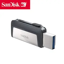 Sandisk USB 3,1 64 Гб cle usb флеш-накопитель animado usb memory stick SDDDC2 флеш-накопитель DJ OTG Тип C диск на ключе для ПК