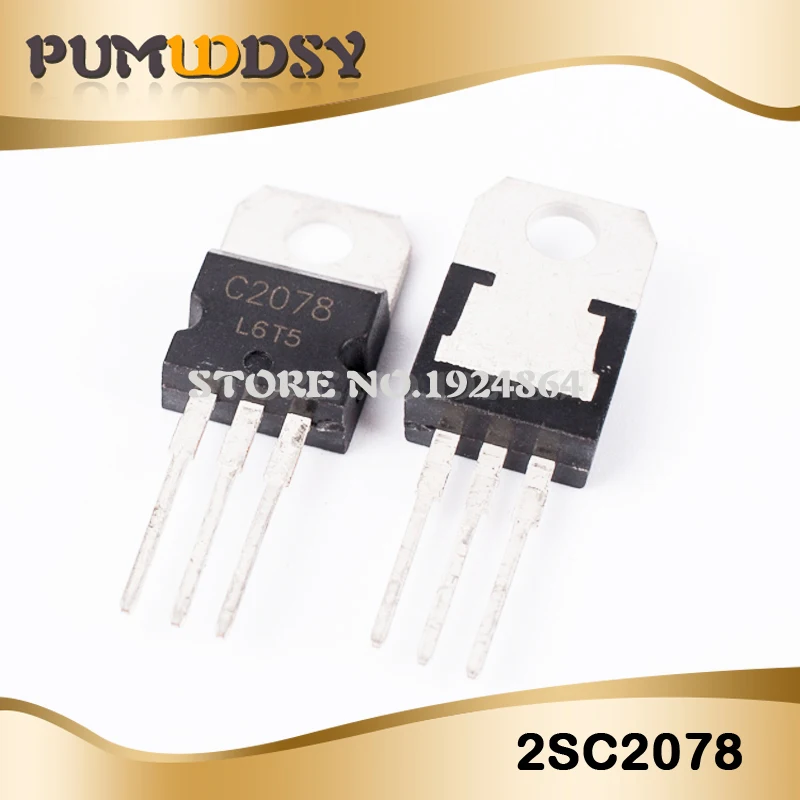 

10PCS 2SC2078 C2078 27MHz RF Amp transistor TO-220 Package new original IC