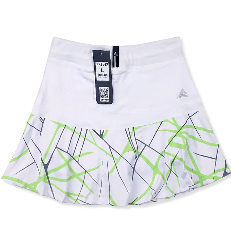 المرأة الرياضية تنس Skort قصيرة الريشة تنورة مع سلامة السراويل
