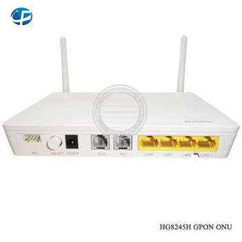 

Free shipping brand new HG8245H Class C + ONU ONT GPON with 4GE 2 Ports VOICE WIFI, English Setup Interface