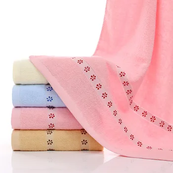 

Drop Shipping New plum flower Towel 100% Cotton Men's Bath Towel 70 * 140cm High Quality Beach Towel For Adult