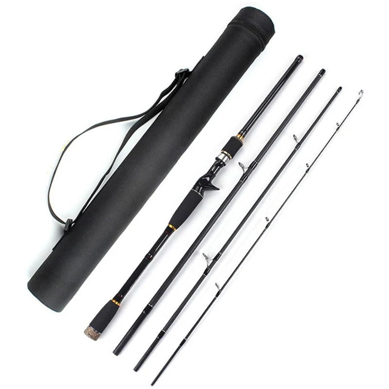 

2019 1.8m 2.1m 2.4m 2.7m 3.0m Travel Spinning Casting Rod With Case 99% Carbon Fiber Fishing Rod Peche