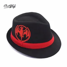 Британский ветер Рог фестиваль шляпа Bacardi Октоберфест Черная летучая мышь карта фрукты общий сценический топ шляпа классический дизайн фетровые шляпы