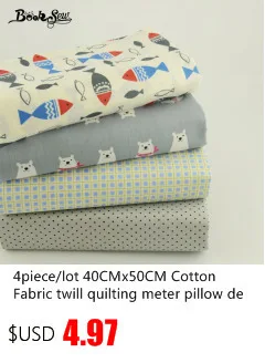 Solid White Designs Cotton Fabric Twill Bedding Scrapbooking Telas Fabrics Decoration Home Textile Quilting Patchwork Sewing CM