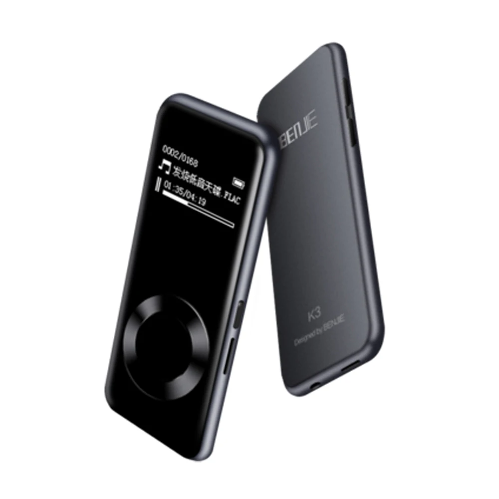 Benjie Flash Running Mini Hifi MP3 Player With Earphone Mp 3 For Sports Audio With Radio Flac Lossless Fm Music Lcd Digital 8GB