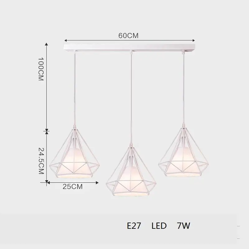 Lampara Кухня промышленные Люстры E Pendente Para Sala обеденный стол светильник Декор для дома Лофт Luminaria висит подвесной светильник