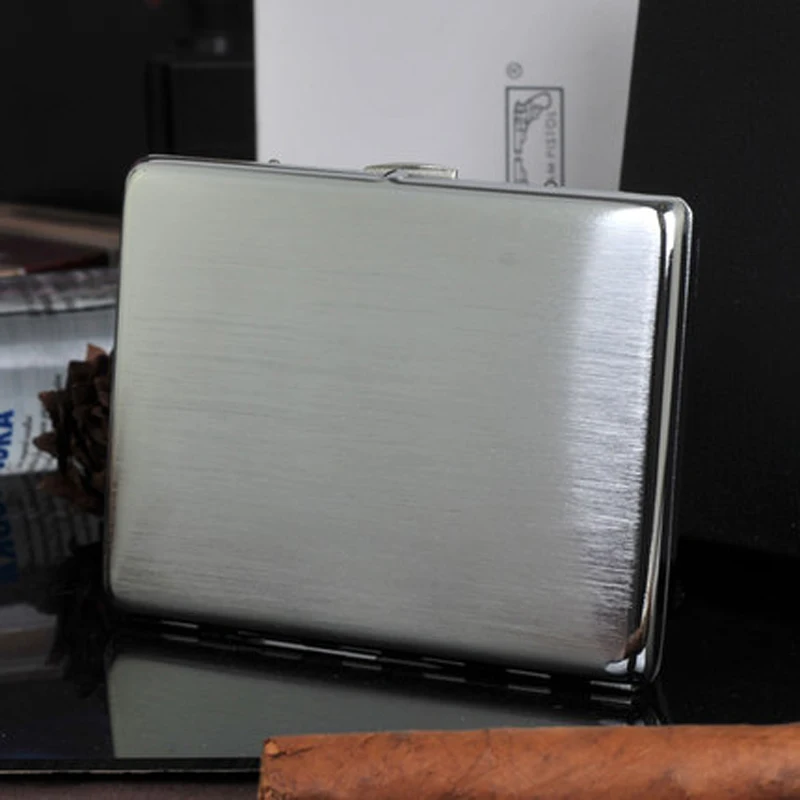 High Quality Copper Cigarette Case Box Metal Tobacco Holder for 10 Cigarettes of 100mm Long | Дом и сад