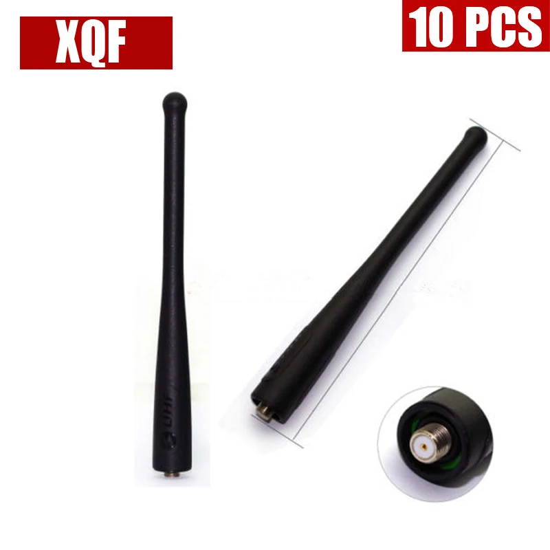 XQF 10PCS VHF 136-174 MHz Antenna For Vertex Yaesu Radio VX-110 150 160 400 Two Way | Мобильные телефоны и аксессуары