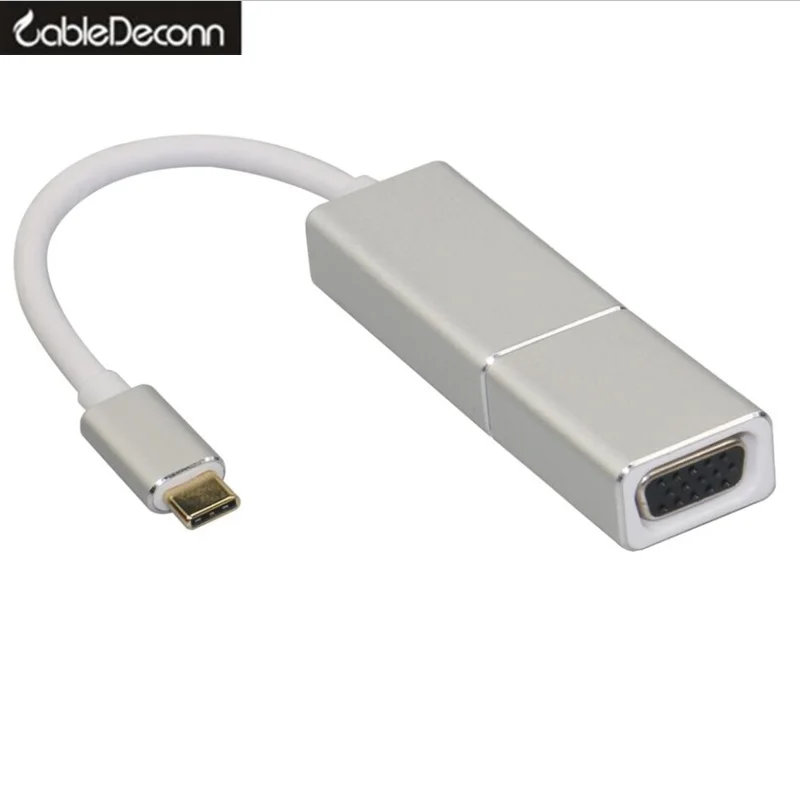 USB c to Mini Displayport to vga Multiple Combo adapter thunderbolt3