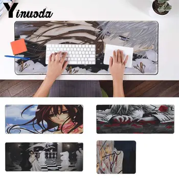 

Yinuoda Cool Anime Vampire Knight Keyboards Mat Rubber anime mousepad Desk Mat Pattern Soft Accessories mousepad gamer play mats