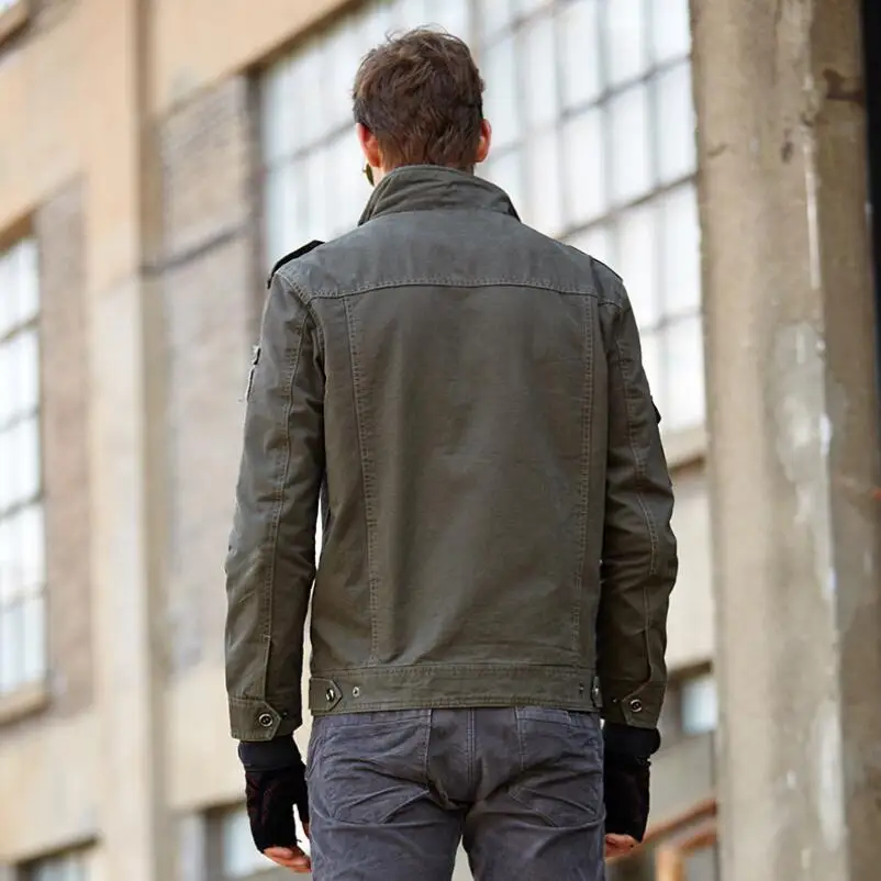 Billig Männer Military Armee jacken plus größe 6XL Marke 2019 Heißer kosten oberbekleidung stickerei herren jacke für militare