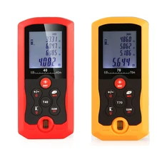 100 м 70 м 40 IP54 лазерный измеритель расстояния Площадь измеритель напряжения лазерный указатель T100 T70 T40 цифровой дальномер