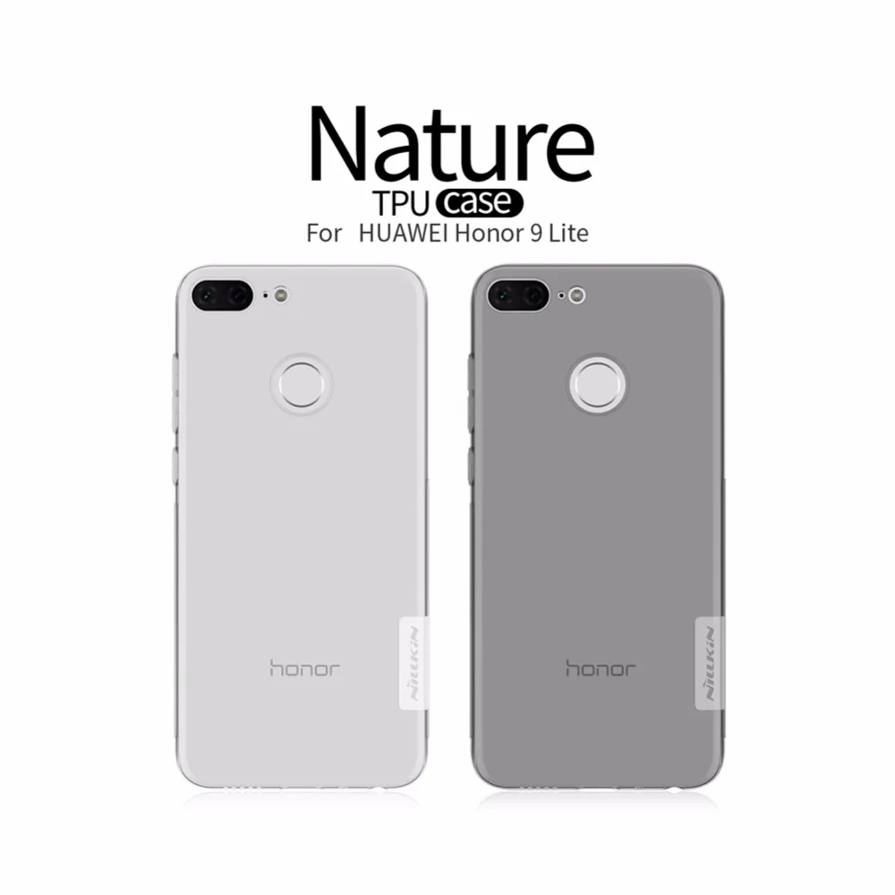 

honor 9 lite 2017 case Nillkin Nature Clear Soft silicon TPU Protector cover for huawei honor 9 lite 2017 version 5.65 inch