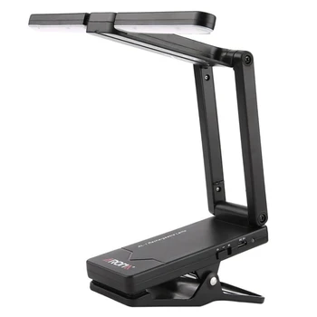 

Aroma Al-01 Clip-On Rechargeable Music Stand Lamp for Guitar Piano Led Stage Light Usb Charge Guitar Accessories