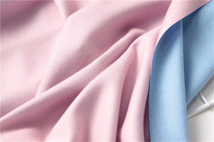 [Lakysilk] шарф женский кашемировый теплый толстый мягкий шаль и накидка Дамская Роскошная брендовая Пашмина с кисточками Зимний Элегантный дизайн Двухцветная